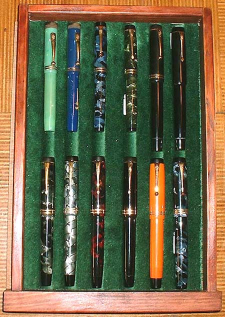 First drawer showing Duro pens.